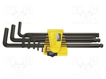 KUUSIOKOLOAVAINSARJA - 9KPL - Kuusiokolo- ja TORX avaimet - WERA.950PKL9SZ - 1