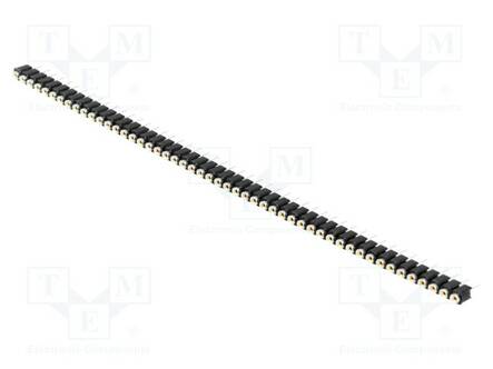 LIITIN: PIN - N LIITINAARAS - PIN: 50 - THT - 1,5A - 60V - MK 01 - 1X50 - Piikkirimaliittimet - MK01.50Z - 1