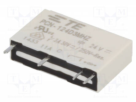 RELE - SPST-NO - UKELAN: 24VDC - 5A - 3A/240VAC - Pienoisreleet - PCN-124D3MHZ - 1