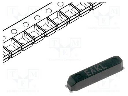 RESONAATTORI: KVARTSI - 32,768KHZ - 12,5PF - SMD - 6,7X1,5X1,4MM - Kiteet ja oskillaattorit - MC-14632.768KHZ - 1