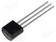TRANSISTORI: NPN - BIPOLAARI - 45V - 1A - 1W - TO92 - Transistorit - ZTX450STZ - 1
