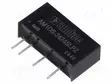 DC/DC MUUNNIN - 1W - TULOJÄNNITE 21,6÷26,4VDC - LÄHTÖJÄNNITE 24VDC - ITULO: 51MA - DC/DC muuntimet - AM1DS-2424SLPZ - 1