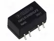DC/DC MUUNNIN - 1W - TULOJÄNNITE 22,8÷25,2VDC - LÄHTÖJÄNNITE 5VDC - ITULO: 60MA - SMD - DC/DC muuntimet - AM1LR-2405SLPZ - 1