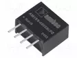 DC/DC MUUNNIN - 1W - TULOJÄNNITE 4,5÷5,5VDC - LÄHTÖJÄNNITE 5VDC - ITULO: 260MA - SIP4 - DC/DC muuntimet - AM1SS-0505SLPZ - 1