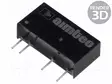 DC/DC MUUNNIN - 2W - TULOJÄNNITE 10,8÷13,2VDC - LÄHTÖJÄNNITE 12VDC - ITULO: 208MA - DC/DC muuntimet - AM2DS-1212SH30LPZ - 1