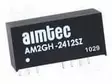 DC/DC MUUNNIN - 2W - TULOJÄNNITE 9÷36VDC - LÄHTÖJÄNNITE 15VDC - ULÄH2: -15VDC - SIP8 - DC/DC muuntimet - AM2GH-2415DZ - 1