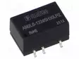 DC/DC MUUNNIN - 2W - TULOJÄNNITE 10,8÷13,2VDC - LÄHTÖJÄNNITE 24VDC - ITULO: 196MA - DC/DC muuntimet - AM2LS-1224SH30LPZ - 1