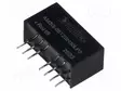 DC/DC MUUNNIN - 3W - TULOJÄNNITE 4,5÷9VDC - LÄHTÖJÄNNITE 12VDC - ITULO: 805MA - SIP8 - DC/DC muuntimet - AM3G-0512SH30LPZ - 1