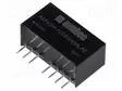 DC/DC MUUNNIN - 3W - TULOJÄNNITE 4,5÷18VDC - LÄHTÖJÄNNITE 5VDC - ITULO: 306MA - SIP8 - DC/DC muuntimet - AM3GH-1205SH30LPZ - 1