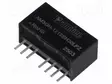 DC/DC MUUNNIN - 3W - TULOJÄNNITE 4,5÷18VDC - LÄHTÖJÄNNITE 12VDC - ITULO: 306MA - SIP8 - DC/DC muuntimet - AM3GH-1212SH30LPZ - 1