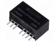 DC/DC MUUNNIN - 3W - TULOJÄNNITE 4,5÷36VDC - LÄHTÖJÄNNITE 15VDC - ITULO: 317MA - SIP8 - DC/DC muuntimet - AM3GU-1215SH30LPZ - 1