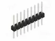 PIIKKIRIMALIITIN - PIN-LIITIN - UROS - PIN: 9 - THT - 3A - 250V - SL 1 - SUORA - Piikkirimaliittimet - SL1.078.9.Z - 1