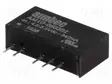 DC/DC MUUNNIN - 1W - TULOJÄNNITE 4,5÷5,5VDC - LÄHTÖJÄNNITE 3,3VDC - ULÄH2: -3,3VDC - DC/DC muuntimet - AM1D-0503DZ - 1