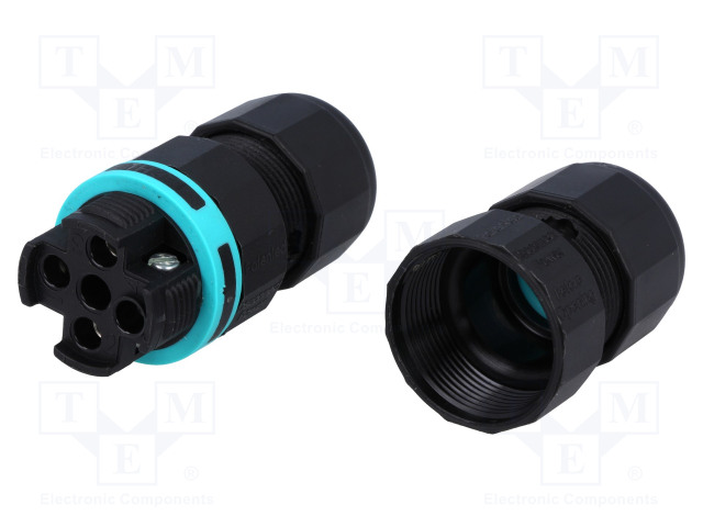 AC LIITIN-RUUVI TERMINAALI - TH391 - 32A - 450V - NAVAT: 4 - AC liittimet ja rungot - THB.391.A4AZ - 1
