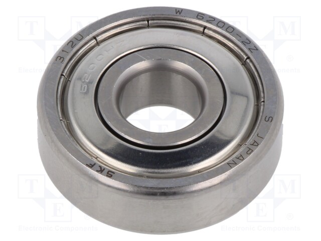 KUULALAAKERI - SISÄØ: 10MM - ULKOØ: 30MM - W: 9MM - Kuulalaakerit - SKFW6200-2Z - 1