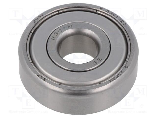 KUULALAAKERI - SISÄØ: 12MM - ULKOØ: 37MM - Kuulalaakerit - SKFW6301-2Z - 1