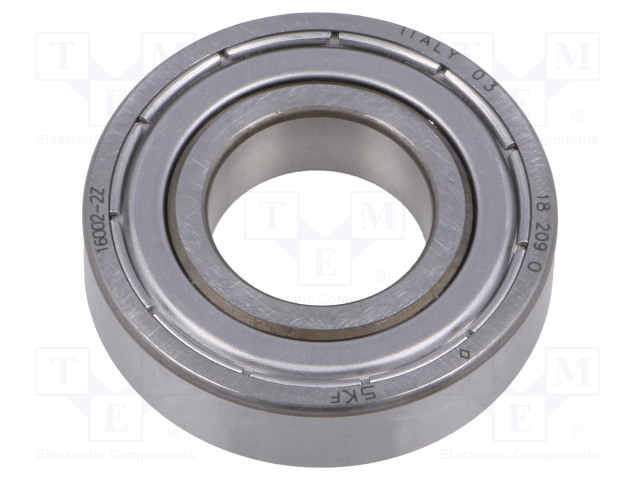 KUULALAAKERI - SISÄØ: 15MM - ULKOØ: 32MM - W: 8MM - Kuulalaakerit - SKF16002-2Z - 1