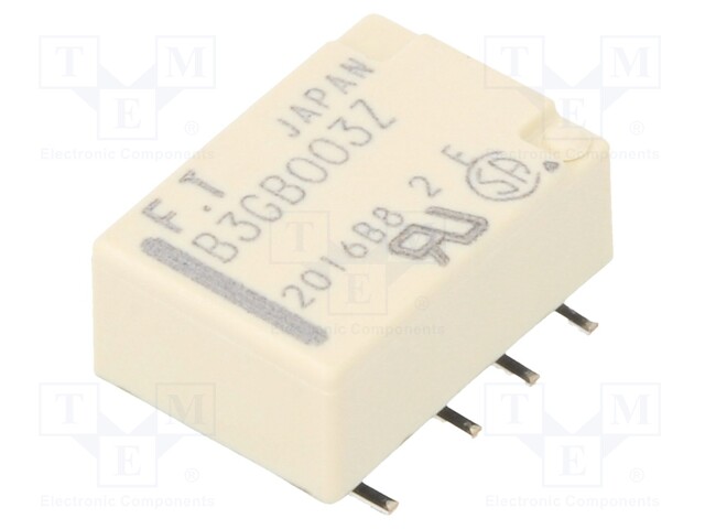 RELE - DPDT - UKELAN: 3VDC - 2A - 0,3A/125VAC - SMT - Pienoisreleet - FTR-B3GB003Z - 1