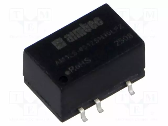 DC/DC MUUNNIN - 1W - TULOJÄNNITE 4,5÷5,5VDC - LÄHTÖJÄNNITE 12VDC - ITULO: 230MA - SMD - DC/DC muuntimet - AM1LS-0512SH30LPZ - 1