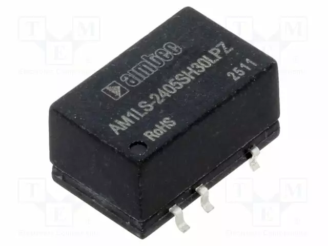 DC/DC MUUNNIN - 1W - TULOJÄNNITE 21,6÷26,4VDC - LÄHTÖJÄNNITE 5VDC - ITULO: 51MA - SMD - DC/DC muuntimet - AM1LS-2405SH30LPZ - 1