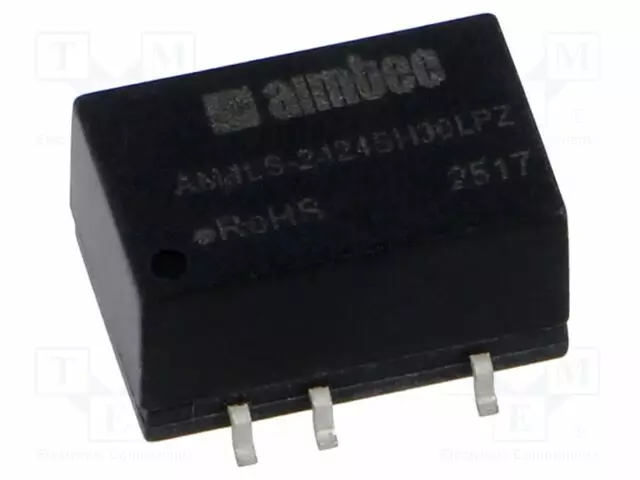 DC/DC MUUNNIN - 1W - TULOJÄNNITE 21,6÷26,4VDC - LÄHTÖJÄNNITE 24VDC - ITULO: 51MA - DC/DC muuntimet - AM1LS-2424SH30LPZ - 1