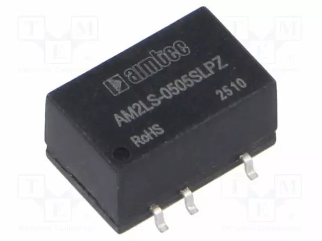 DC/DC MUUNNIN - 2W - TULOJÄNNITE 4,5÷5,5VDC - LÄHTÖJÄNNITE 5VDC - ITULO: 477MA - SMD - DC/DC muuntimet - AM2LS-0505SLPZ - 1