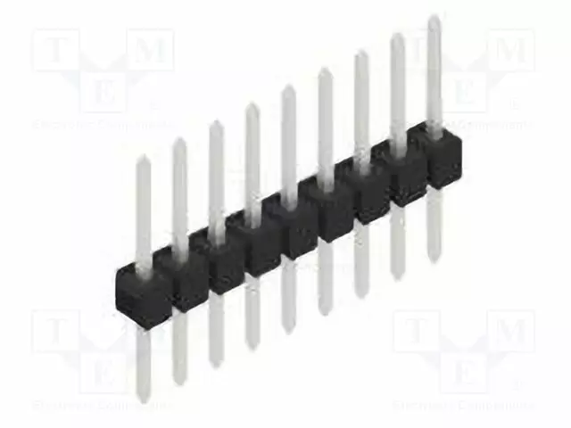 PIIKKIRIMALIITIN - PIN-LIITIN - UROS - PIN: 9 - THT - 3A - 250V - SL 1 - SUORA - Piikkirimaliittimet - SL1.078.9.Z - 1