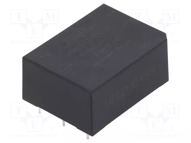AC/DC MUUNNIN - 5W - TULOJÄNNITE 85÷264VAC,120÷370VDC - LÄHTÖJÄNNITE 24VDC - 80% - AC/DC muuntimet - AME5-24DCJZ - 1