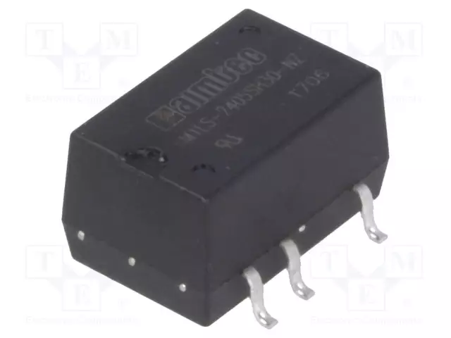 DC/DC MUUNNIN - 1W - TULOJÄNNITE 21,6÷26,4VDC - LÄHTÖJÄNNITE 5VDC - ILÄH: 200MA - SMT - DC/DC muuntimet - AM1LS-2405SH30-NZ - 1