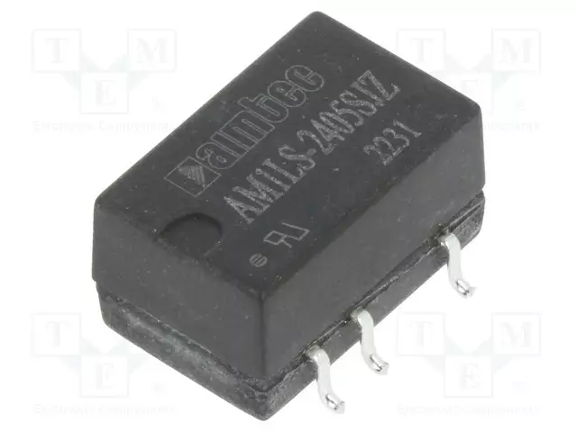 DC/DC MUUNNIN - 1W - TULOJÄNNITE 21,6÷26,4VDC - LÄHTÖJÄNNITE 5VDC - ILÄH: 200MA - SMT - DC/DC muuntimet - AM1LS-2405SJZ - 1