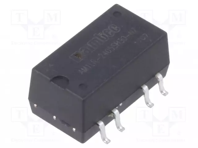 DC/DC MUUNNIN - 1W - TULOJÄNNITE 22,8÷25,2VDC - LÄHTÖJÄNNITE 5VDC - ILÄH: 200MA - SMT - DC/DC muuntimet - AM1LR-2405SH30-NZ - 1
