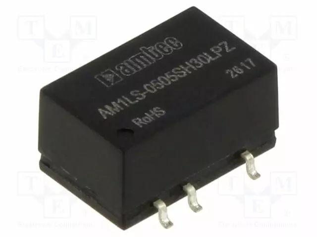 DC/DC MUUNNIN - 1W - TULOJÄNNITE 4,5÷5,5VDC - LÄHTÖJÄNNITE 5VDC - ITULO: 230MA - SMD - DC/DC muuntimet - AM1LS-0505SH30LPZ - 1
