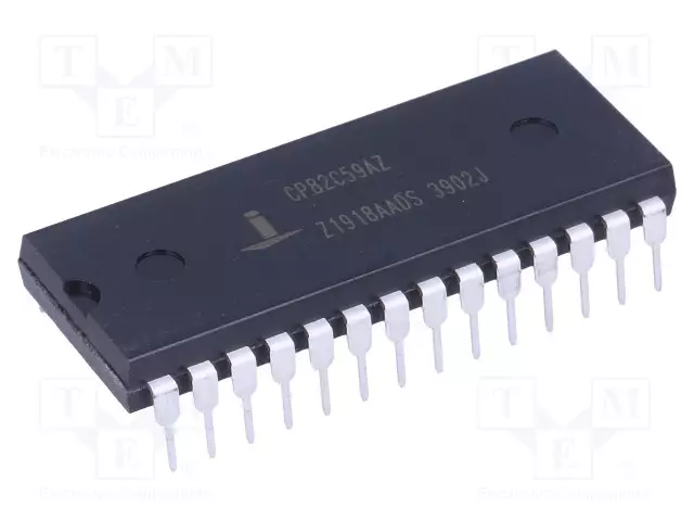 IC: RAJAPINTA - CMOS PRIORITY INTERRUPT CONTROLLER - 4,5÷5,5VDC - Mikropiirit - muut liitäntäpiirit - CP82C59AZ - 1