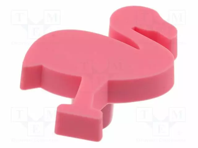 KNOB - H: 52MM - RUBBER,ZAMAK - W: 42MM - FOR CHILDRENS - FLAMING - Sormiruuvit ja nupit - GTV-UM-FLAMING-RZ - 1