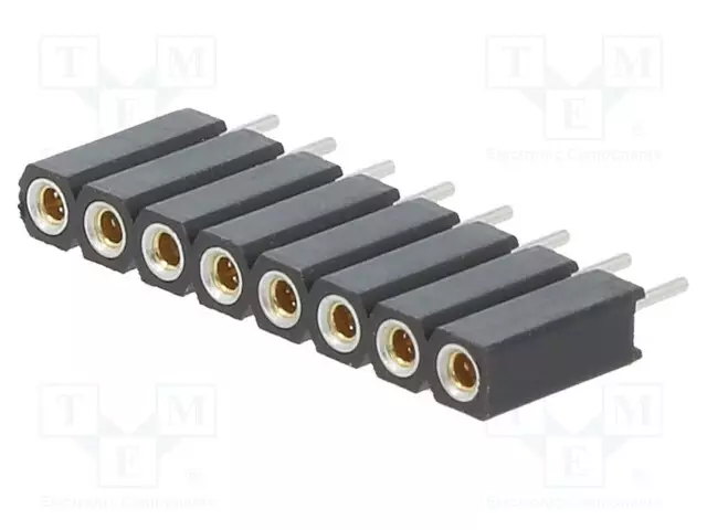 PIIKKIRIMALIITIN - N LIITINAARAS - PIN: 8 - THT - 3A - 150V - BL 5 - SUORA - Piikkirimaliittimet - BL5.08Z - 1