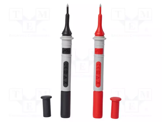 MITTAPIIKKI - 10A - MUSTA JA PUNAINEN - PISTORASIAN KOKO: 4MM - 2KPL - Mittapäät - CA-P01295491Z - 1