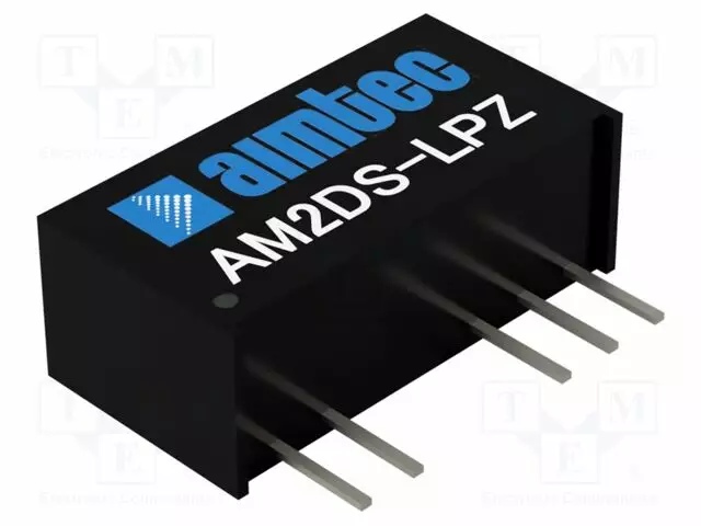 DC/DC MUUNNIN - 2W - TULOJÄNNITE 10,8÷13,2VDC - LÄHTÖJÄNNITE 24VDC - ULÄH2: -24VDC - DC/DC muuntimet - AM2DS-1224DLPZ - 1