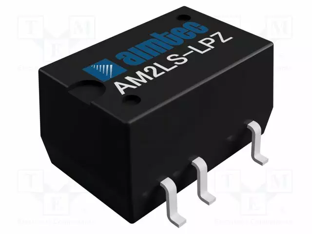 DC/DC MUUNNIN - 2W - TULOJÄNNITE 21,6÷26,4VDC - LÄHTÖJÄNNITE 9VDC - ILÄH: 222MA - DC/DC muuntimet - AM2LS-2409SLPZ - 1