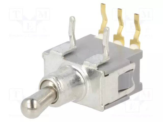 VIPUKYTKIN - ASENNOT: 2 - SPDT - ON-ON - 0,05A/48VAC - 0,05A/48VDC - ATE - Vipukytkimet - ATE1D-5M3-10-Z - 1