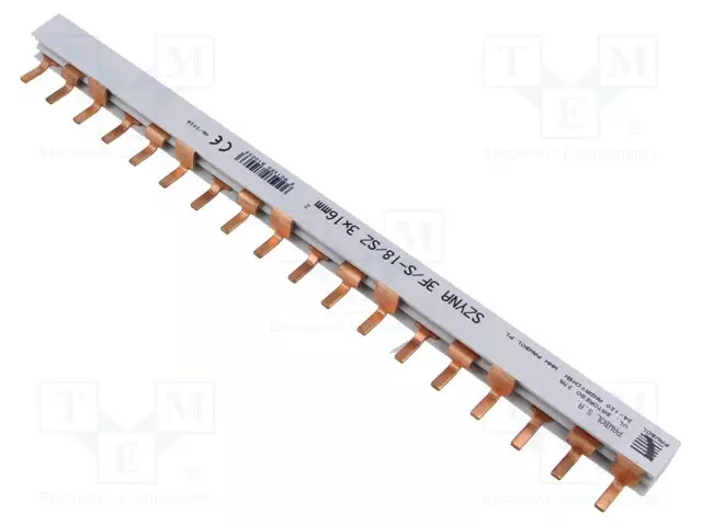 VIRTAKISKO - 16MM2 - NAVAT: 3 - UZNAM: 400V - RASTERI: 27MM - L: 320MM - PVC - Sulakeasennustarvikkeet - E.431618SZ - 1