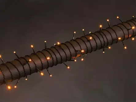 WEGA LED - 12 m - 80 arizona white lamps - green wire - 24 V - Jouluvalot ja sisustusvalot - V-WEG-12-S-24V-AW- - 1