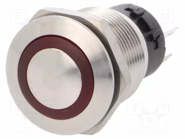 ILKIVALLAN KESTÄVÄ KYTKIN - AS: 2 - SPDT - 10A/14VDC - IP67 - Painonappikytkimet - R13-565A1-15-55RR- - 1