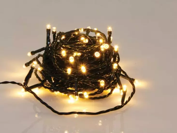 Maxilight LED - 8 m - 120 arizona white lamps - green wire - 24 V - OUTLET - MXL-LED-8-120-24V- - 1