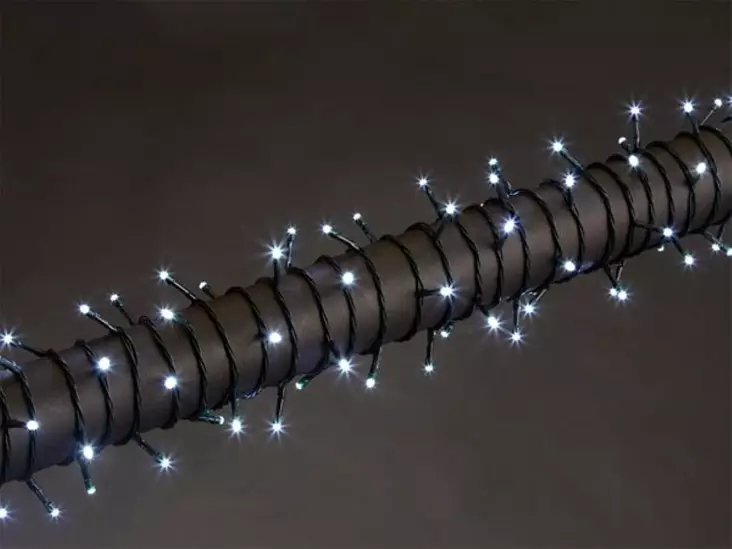 STELLA LED - 40 m - 600 white lamps - green wire - 24 V - Jouluvalot ja sisustusvalot - V-STE-40-S-24V-CW- - 1